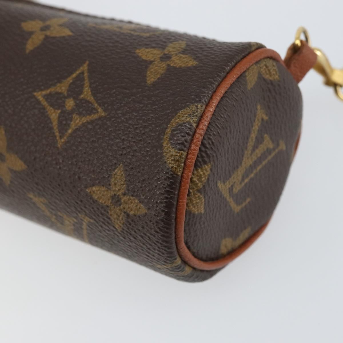Louis Vuitton Papillon Pochette Monogram Canvas Brown Canvas Clutche & Pouche Bag