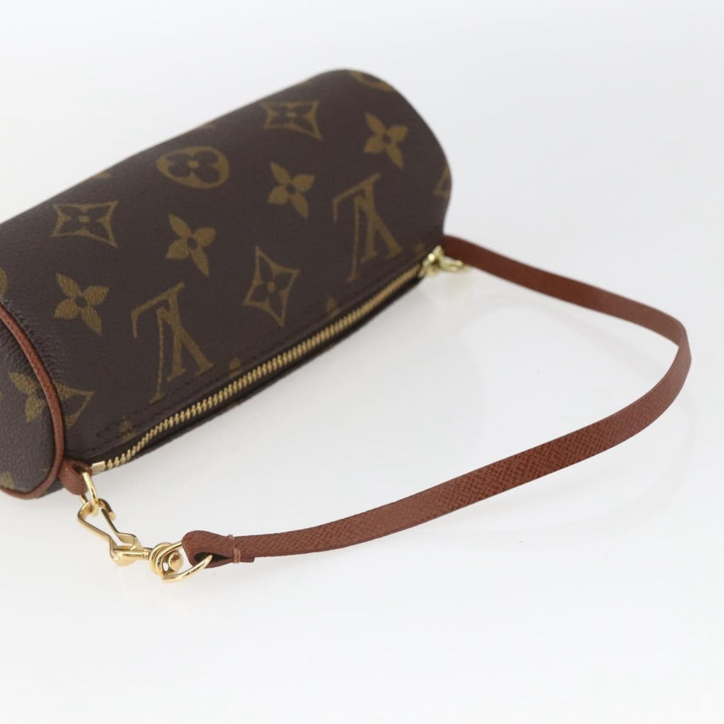 Louis Vuitton Papillon Pochette Monogram Canvas Brown Canvas Clutche & Pouche Bag