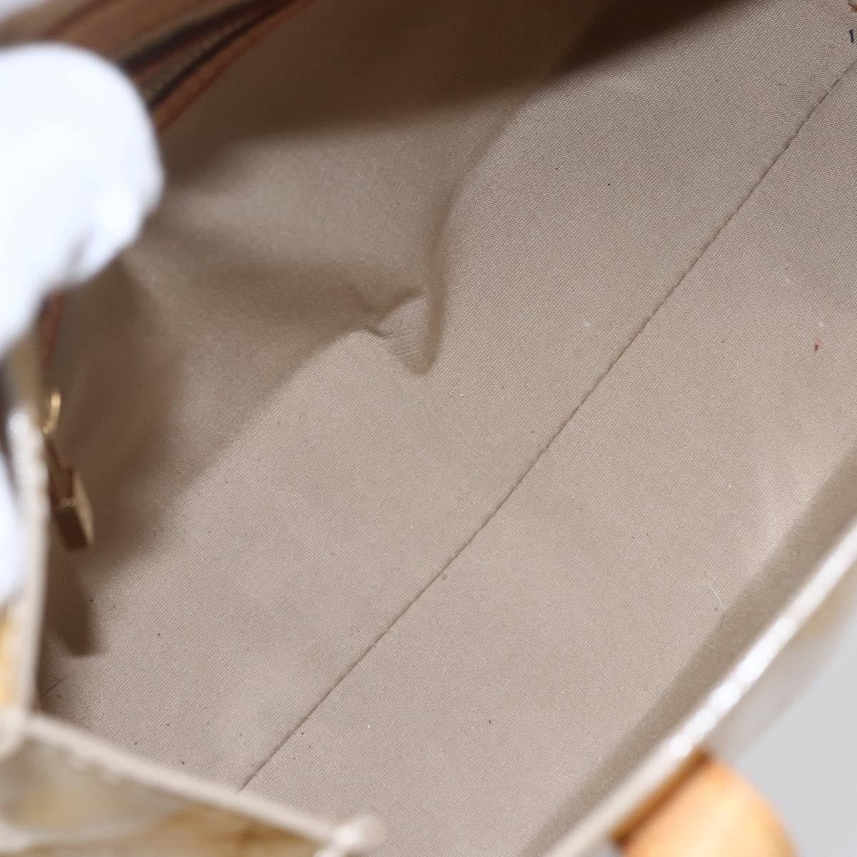 Louis Vuitton Reade Handbag Monogram Vernis Beige Patent_Leather Handbag