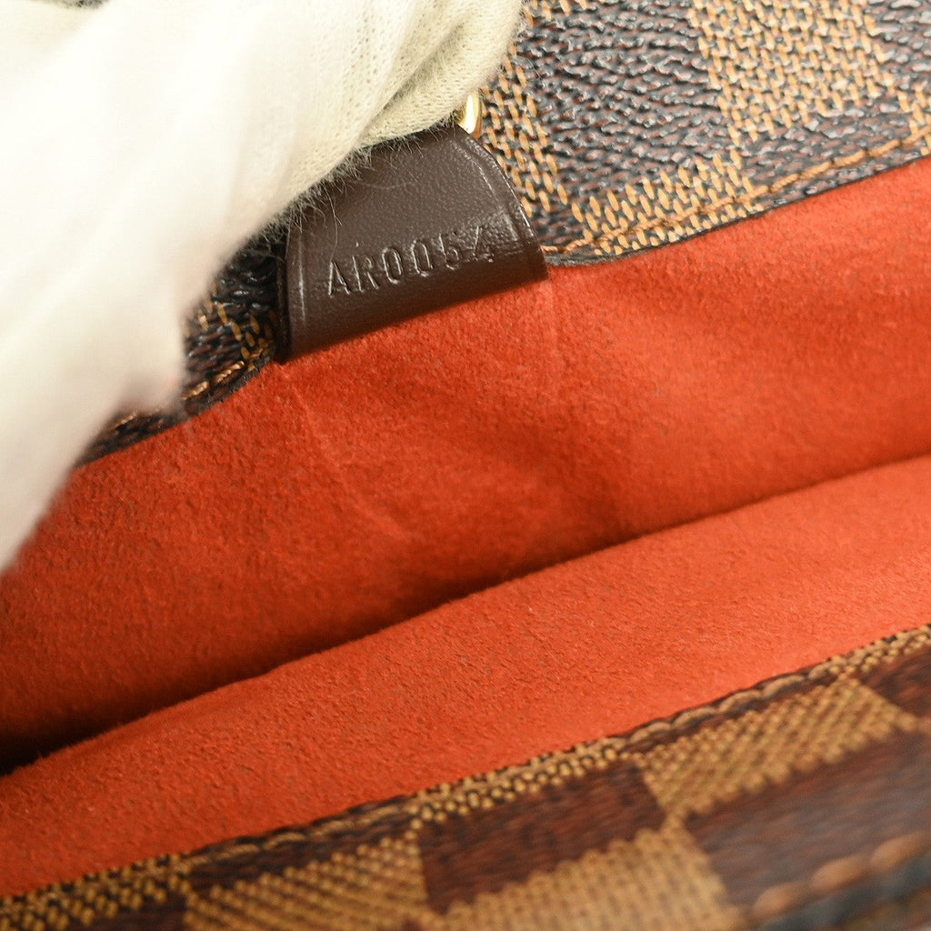 Louis Vuitton Parioli Handbag Damier Brown Canvas Shoulder Bag
