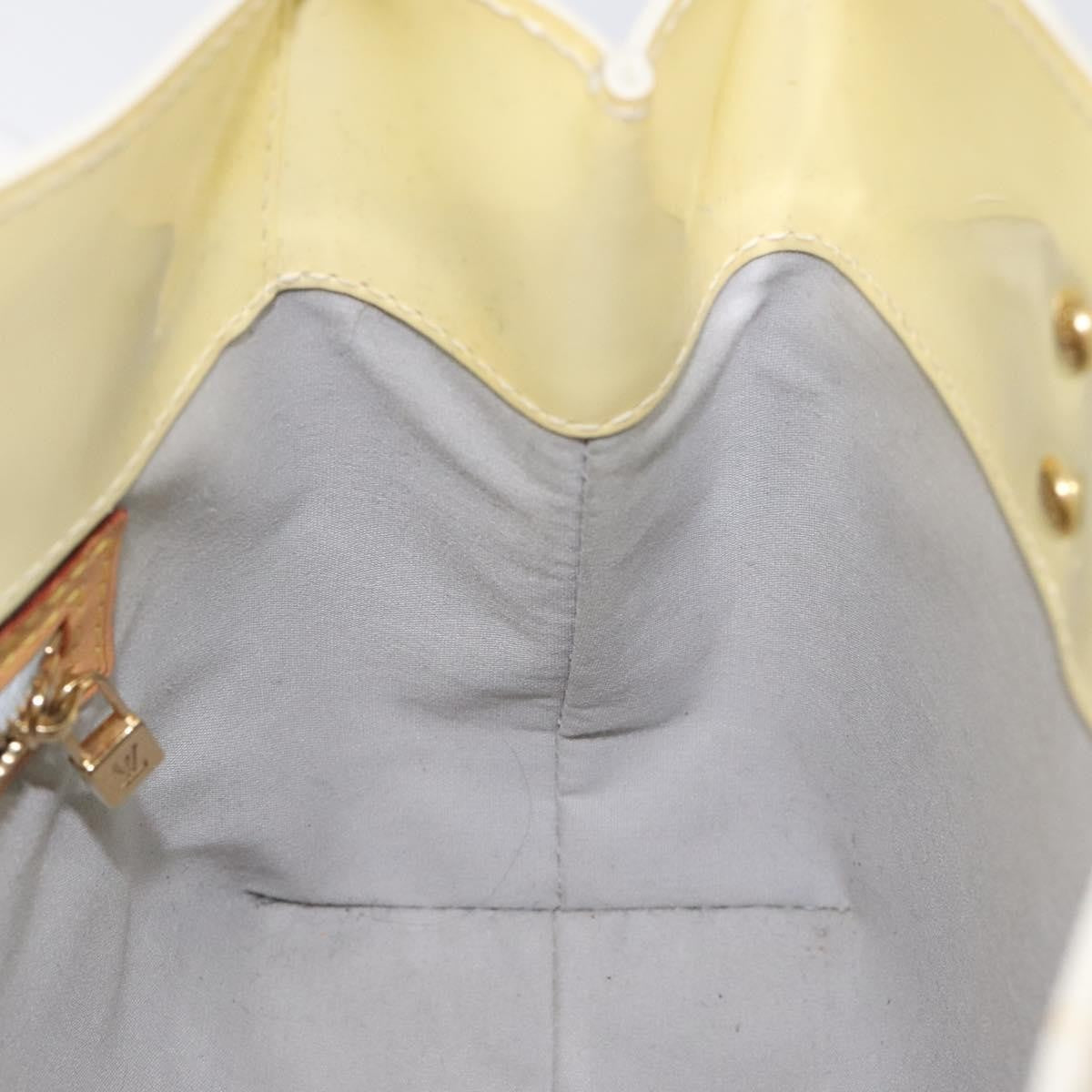Louis Vuitton Reade Handbag Monogram Vernis Beige Patent_Leather Bag