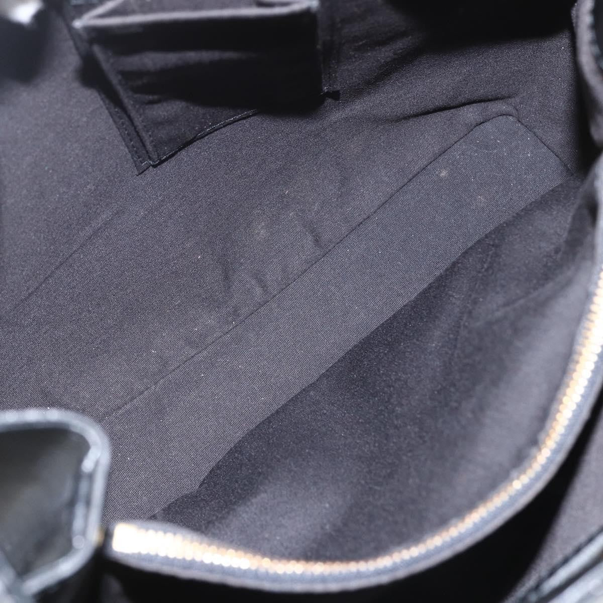 Louis Vuitton Mandara Handbag Epi Leather Black Leather Tote Bag