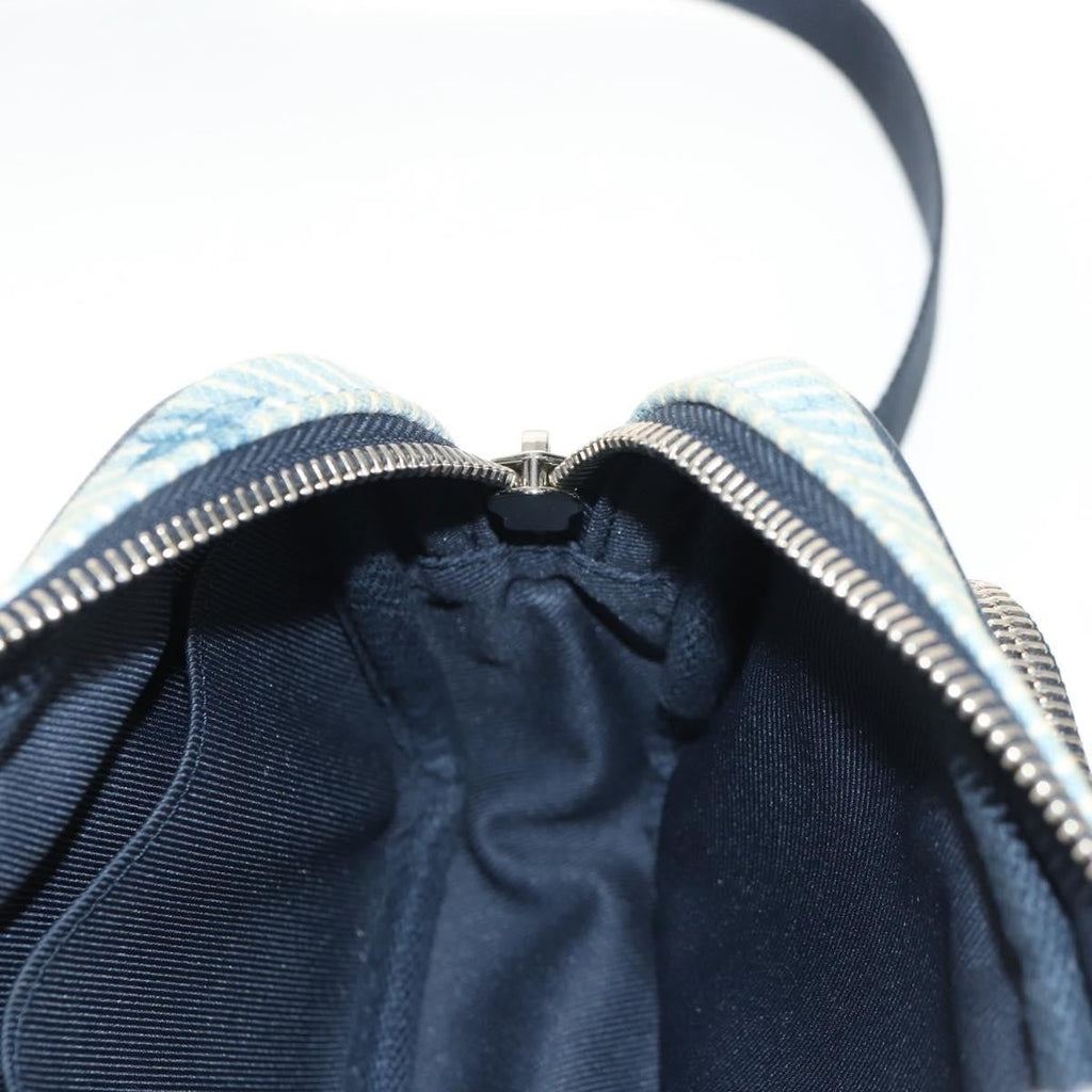 Louis Vuitton Outdoor Pouch Limited Edition Monogram Watercolor Stripes Denim Blue Canvas Clutche & Pouche Bag