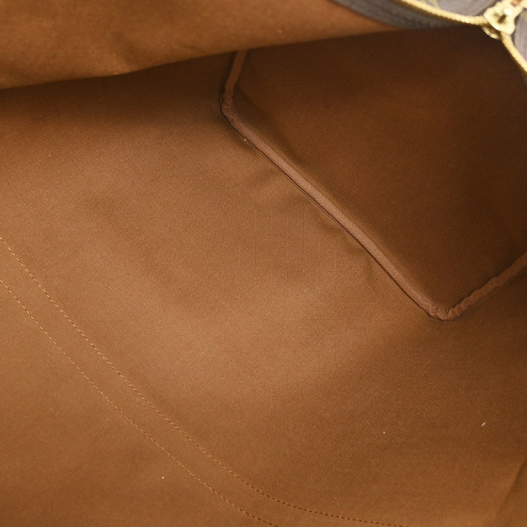 Louis Vuitton Keepall Bag Monogram Canvas Brown Canvas Travel Bag