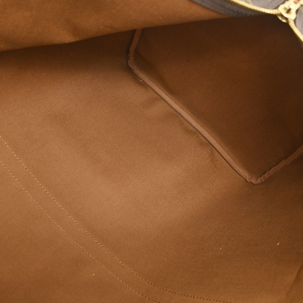 Louis Vuitton Keepall Bag Monogram Canvas Brown Canvas Travel Bag