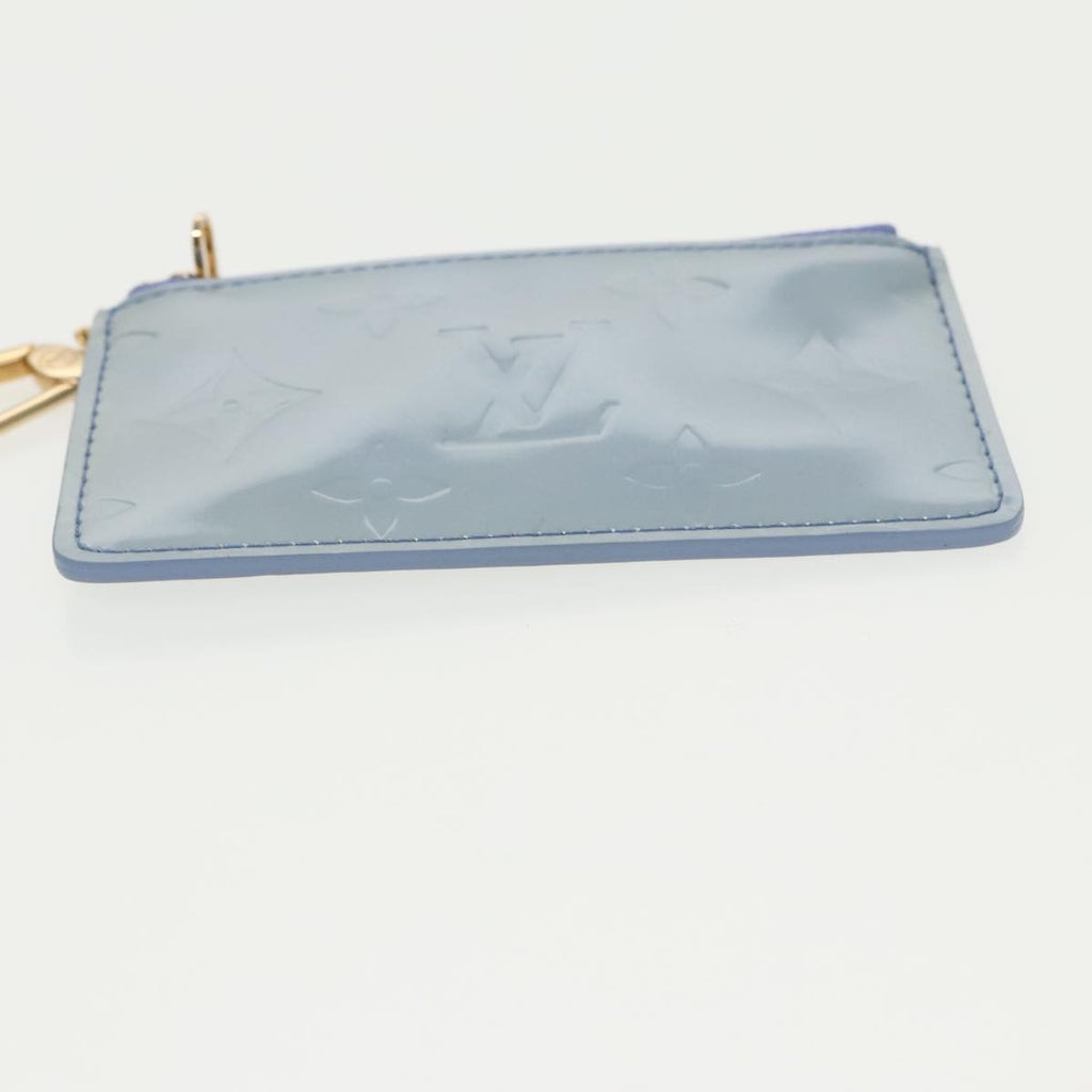 Louis Vuitton Pochette Clés Nm Monogram Vernis Patent Leather Purple Patent_Leather Wallets Accessory