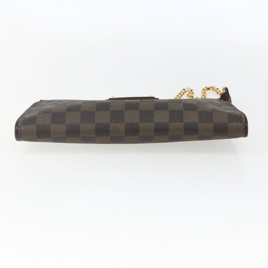 Louis Vuitton Sophie Handbag Damier Brown Canvas Clutche & Pouche Bag