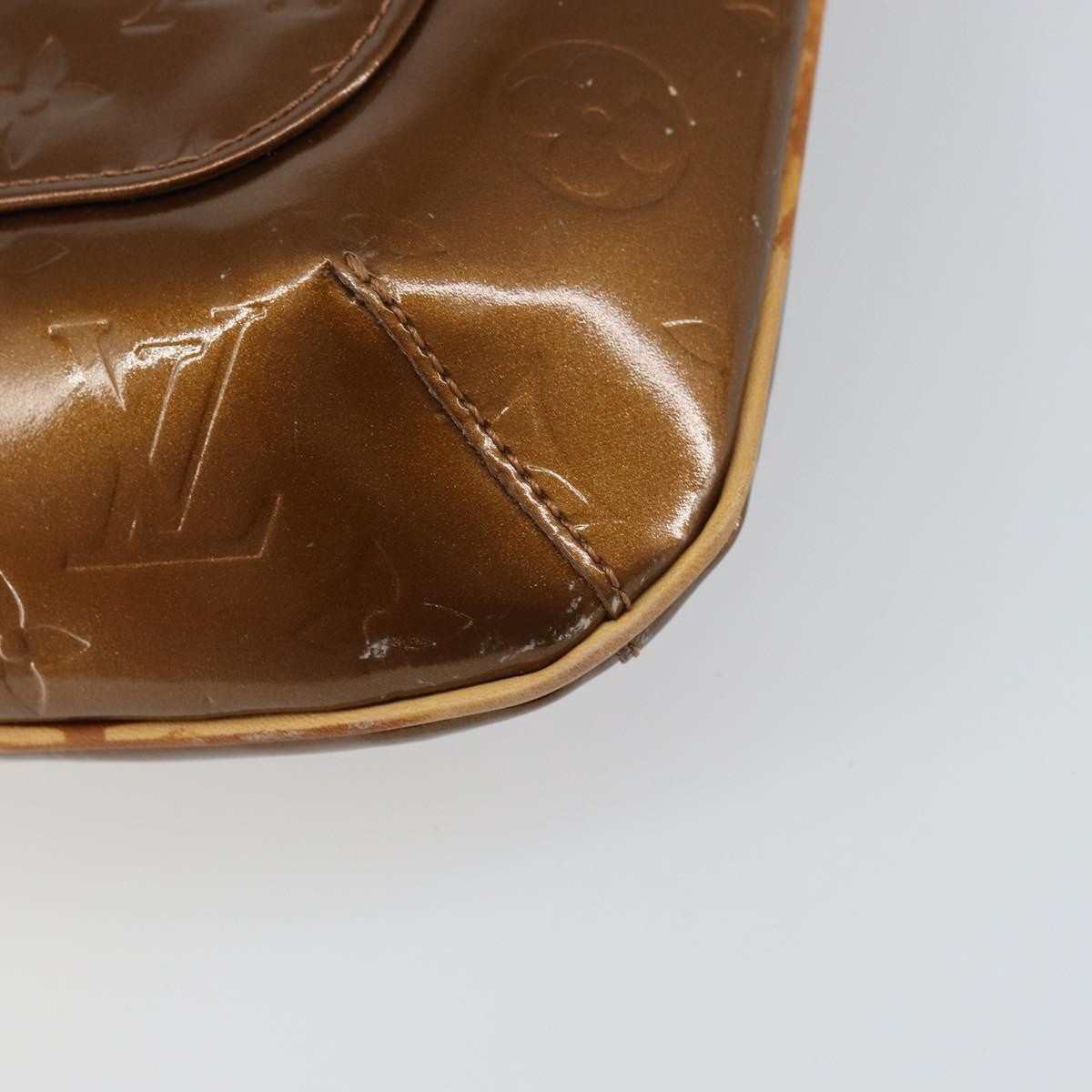 Louis Vuitton Thompson Street Handbag Monogram Vernis Brown Patent_Leather Shoulder Bag