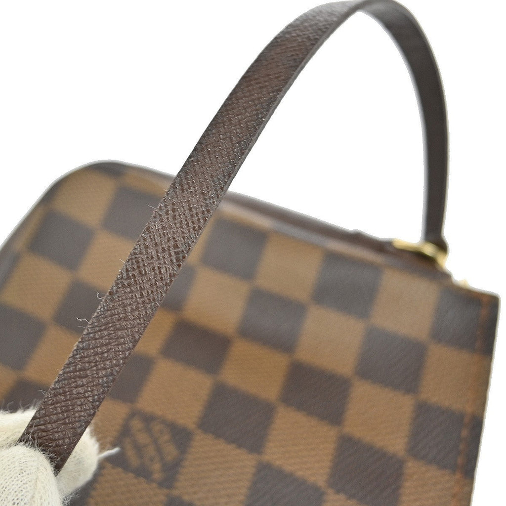 Louis Vuitton Trousse Make Up Bag Damier Canvas Brown Canvas Clutche & Pouche Bag