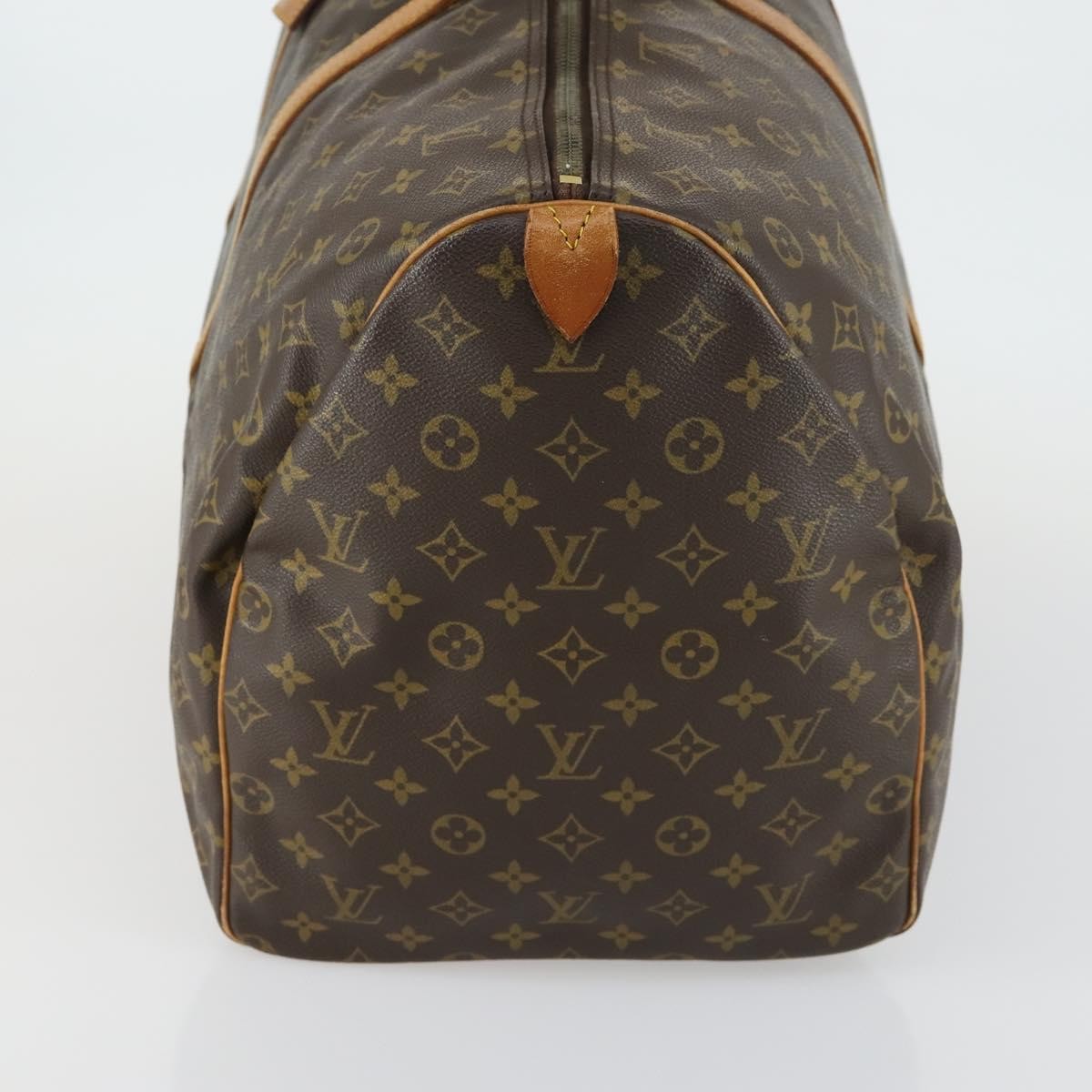 Louis Vuitton Keepall Bag Monogram Canvas Brown Canvas Travel Bag