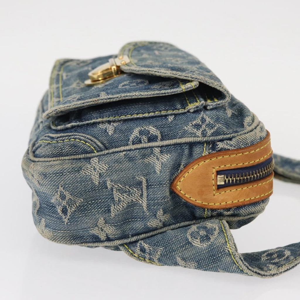 Louis Vuitton Bum Bag Denim Blue Denim_Jeans Shoulder Bag