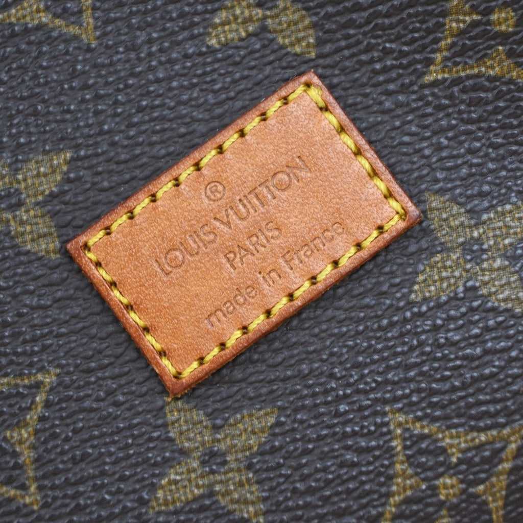 Louis Vuitton Saumur Handbag Monogram Canvas Brown Canvas Shoulder Bag
