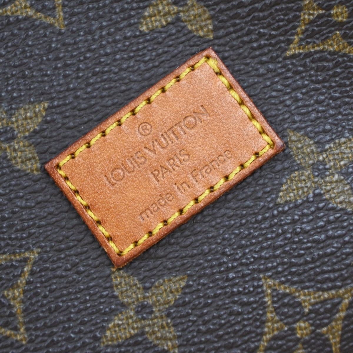 Louis Vuitton Saumur Handbag Monogram Canvas Brown Canvas Shoulder Bag