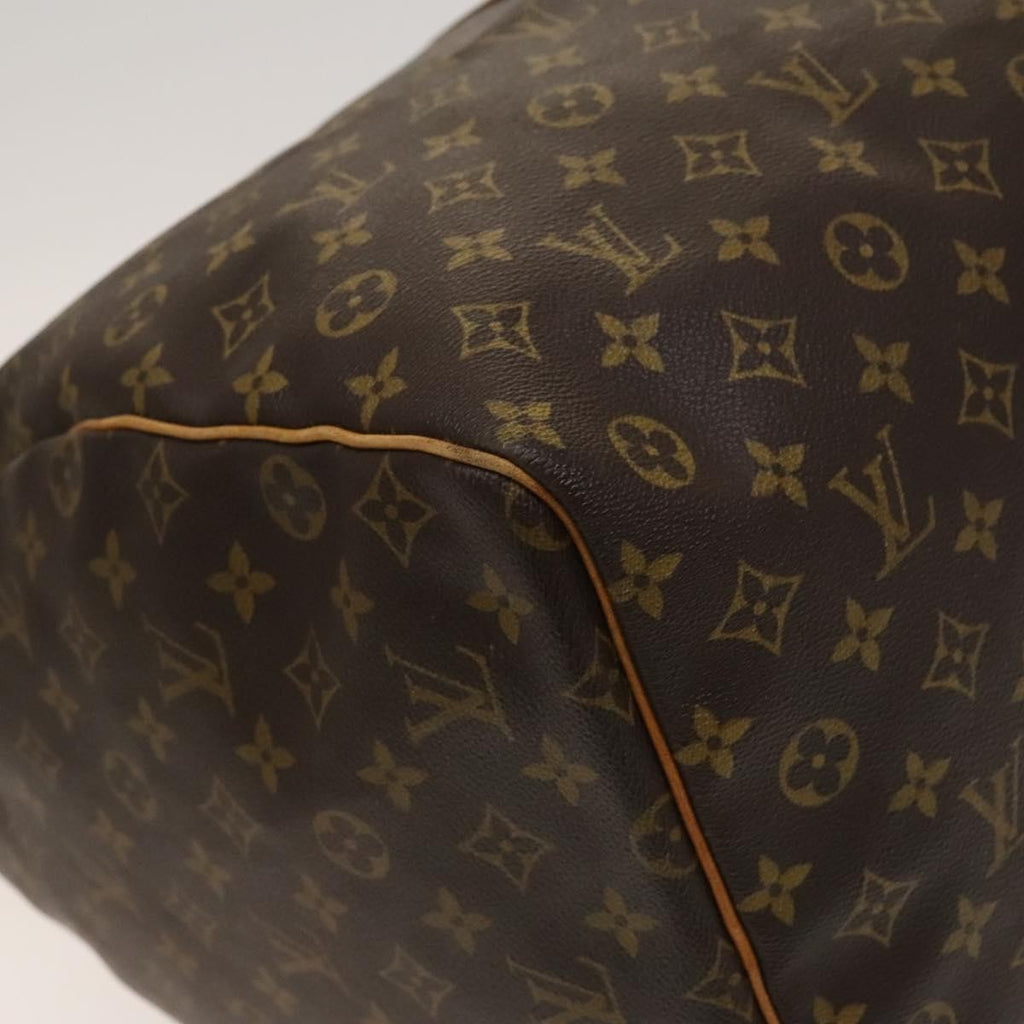Louis Vuitton Keepall Bag Monogram Canvas Brown Canvas Travel Bag