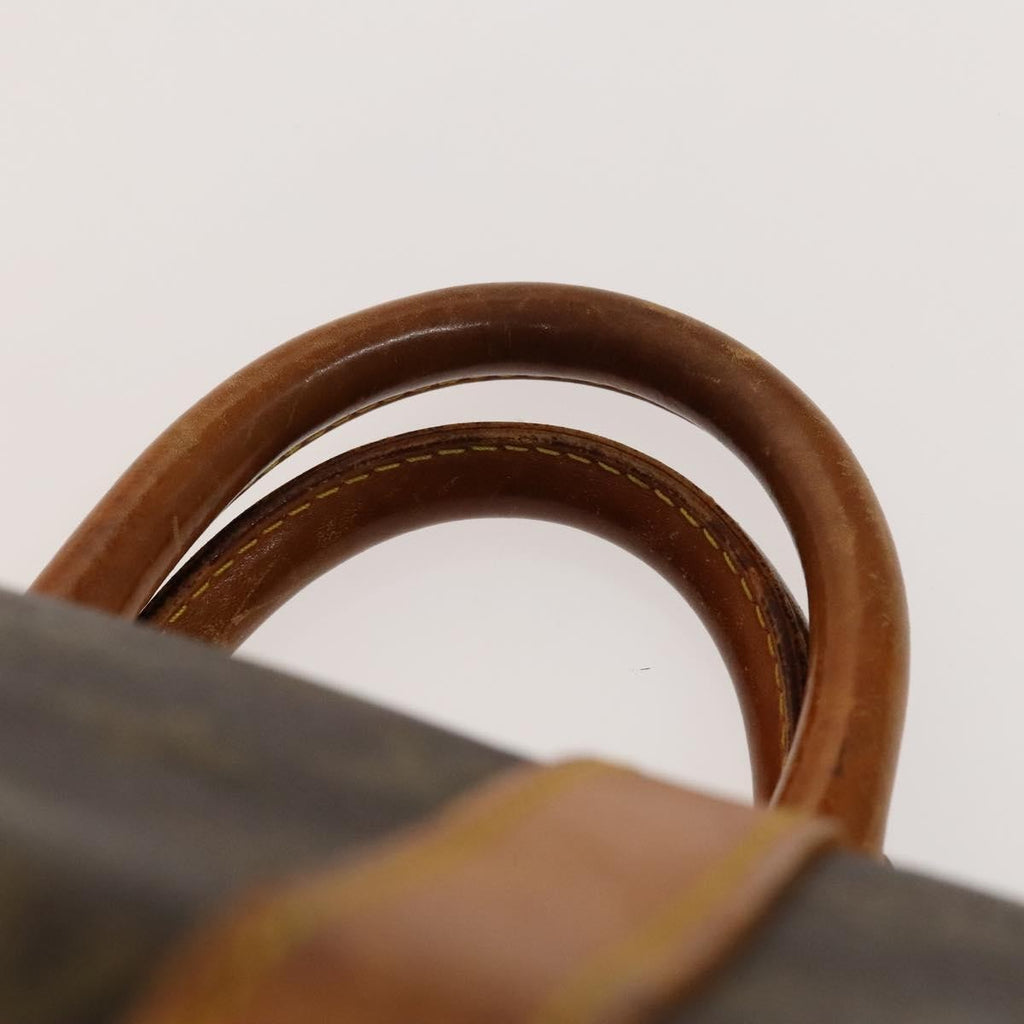 Louis Vuitton Keepall Bag Monogram Canvas Brown Canvas Travel Bag