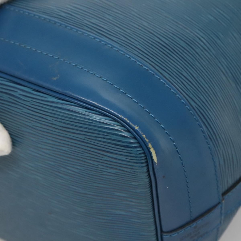 Louis Vuitton Noe Handbag Epi Leather Blue Leather Bag