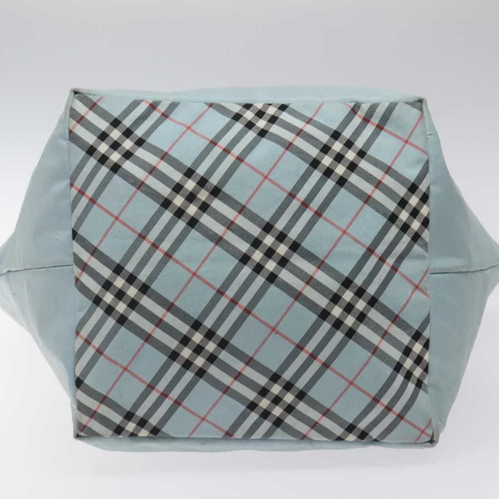 Burberry Nova Check Blue Label Nylon Blue Nylon Handbag