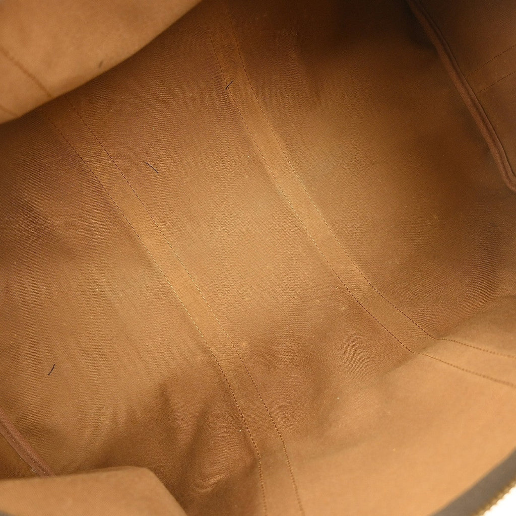 Louis Vuitton Keepall Bandouliere Bag Monogram Canvas Brown Canvas Travel Bag
