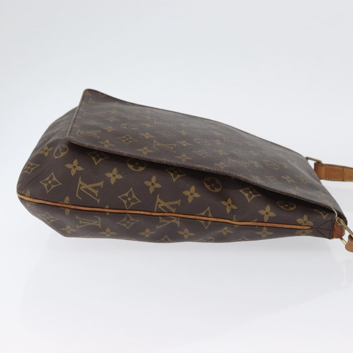Louis Vuitton Musette Salsa Handbag Monogram Canvas Brown Canvas Shoulder Bag