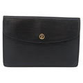 Louis Vuitton Vintage Montaigne Clutch Epi Leather Black Leather Clutche & Pouche Bag