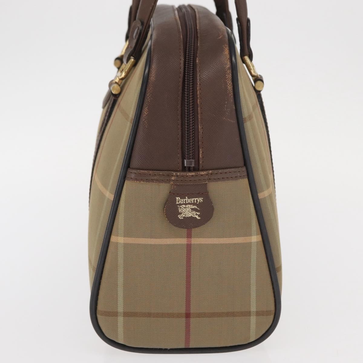 Burberry Nova Handbag Canvas Khaki Canvas Handbag