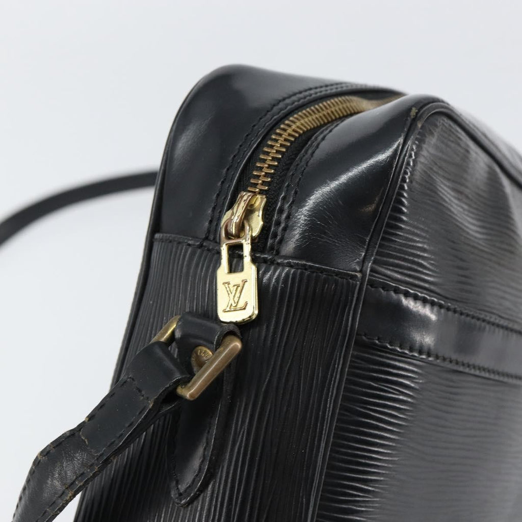 Louis Vuitton Trocadero Handbag Epi Leather Black Leather Shoulder Bag
