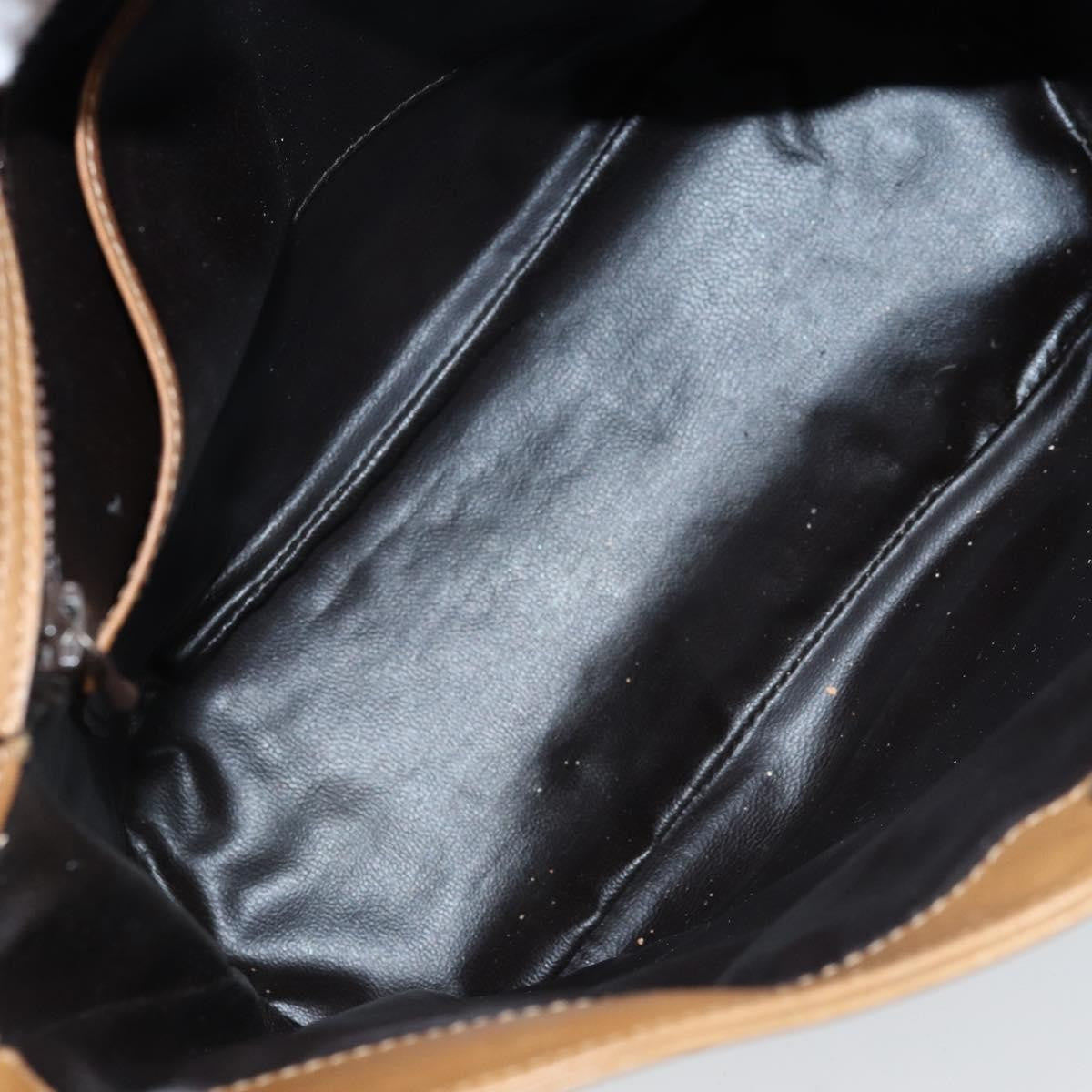 Celine C Sulky Shoulder Bag Canvas And Leather Beige Canvas Shoulder Bag Bag
