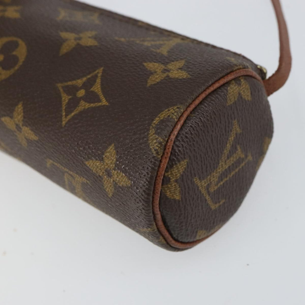 Louis Vuitton Papillon Pochette Monogram Canvas Brown Canvas Clutche & Pouche Bag