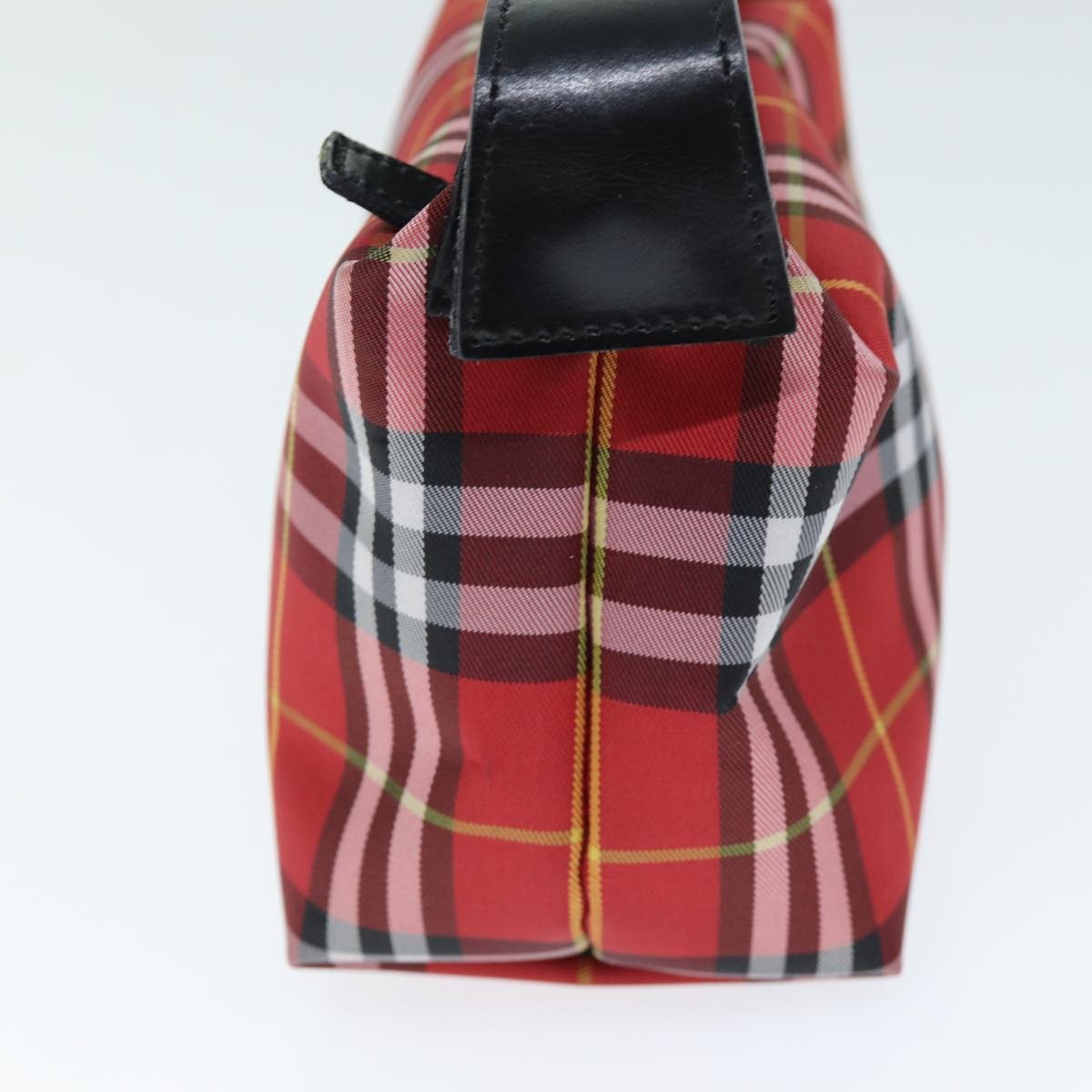 Burberry Nova Check Pochette Nylon Red Nylon Clutche & Pouche Bag