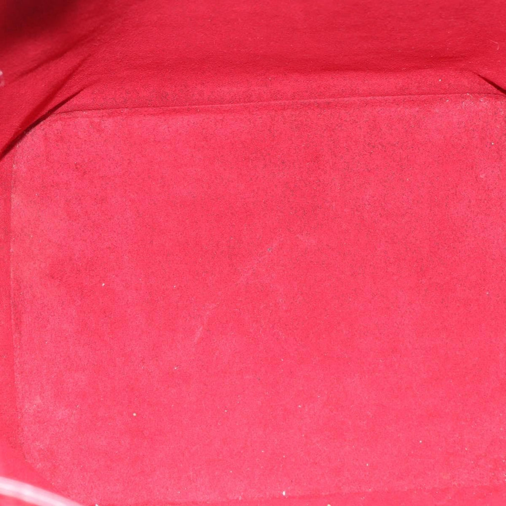 Louis Vuitton Petit Noe Handbag Epi Leather Red Leather Shoulder Bag