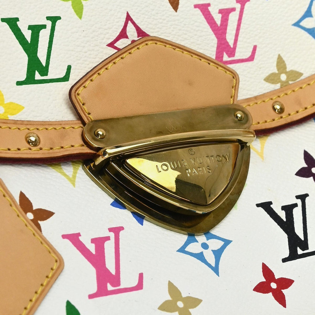 Louis Vuitton Beverly Handbag Monogram Multicolor Multicolour Canvas Handbag