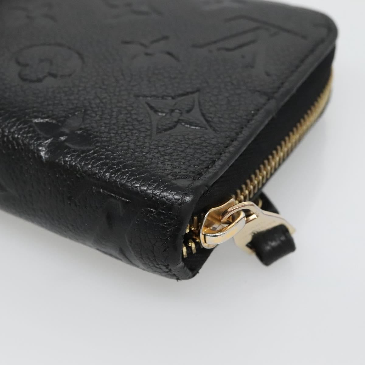 Louis Vuitton Portefeuille Zippy Monogramme Empreinte Monogramme Empreinte Black Leather Wallets Accessory