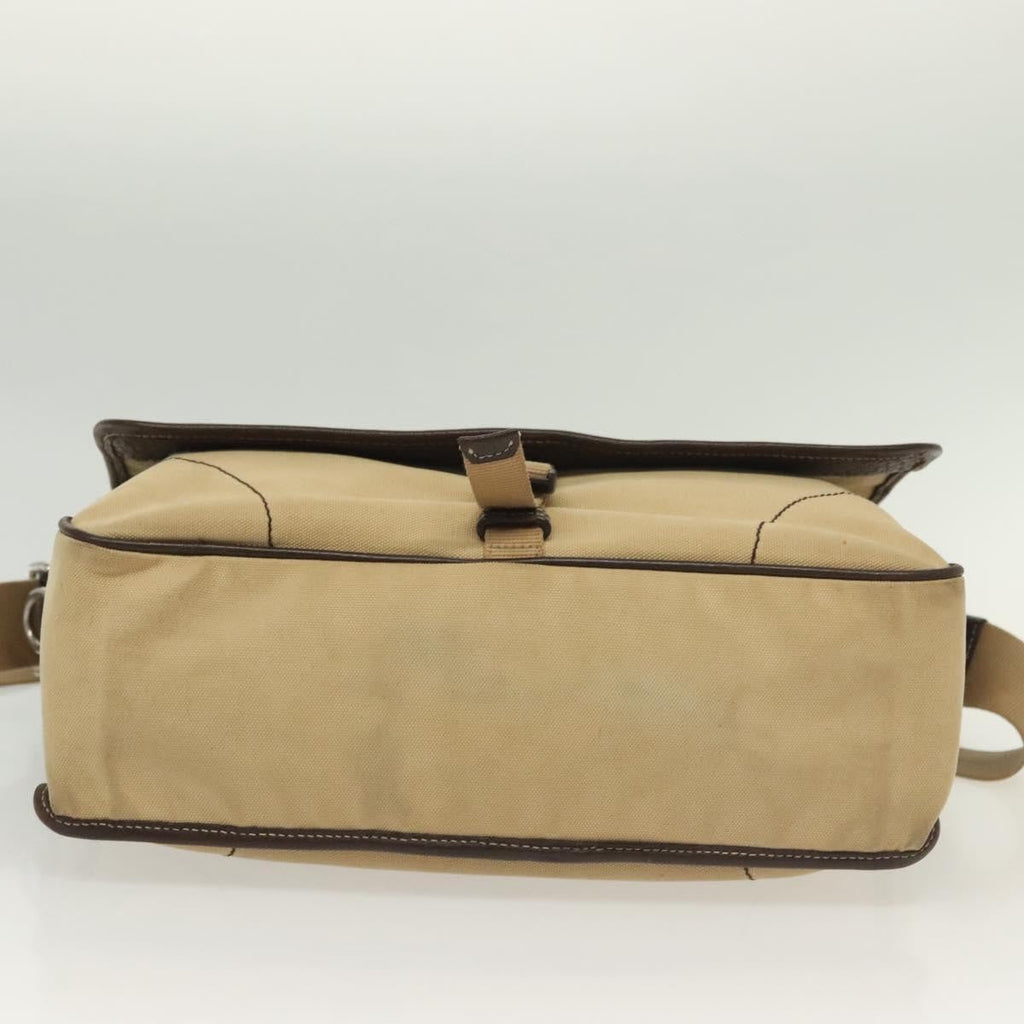 Prada Vintage Shoulder Bag Canvas Beige Canvas Shoulder Bag Bag