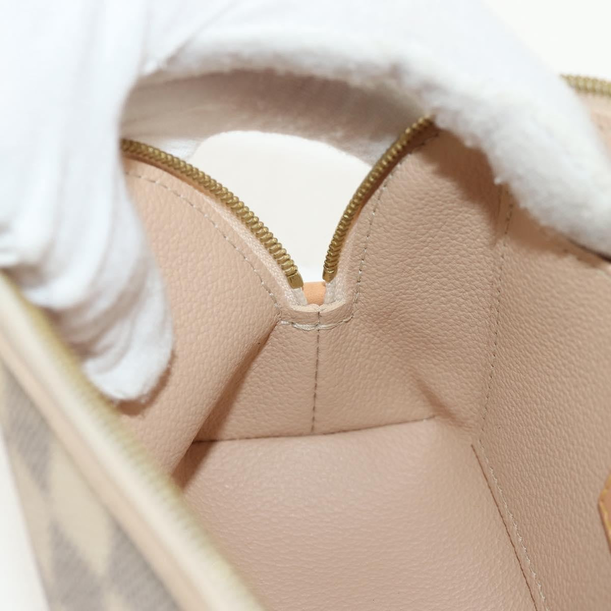 Louis Vuitton Cosmetic Pouch Damier Beige Canvas Clutche & Pouche Bag