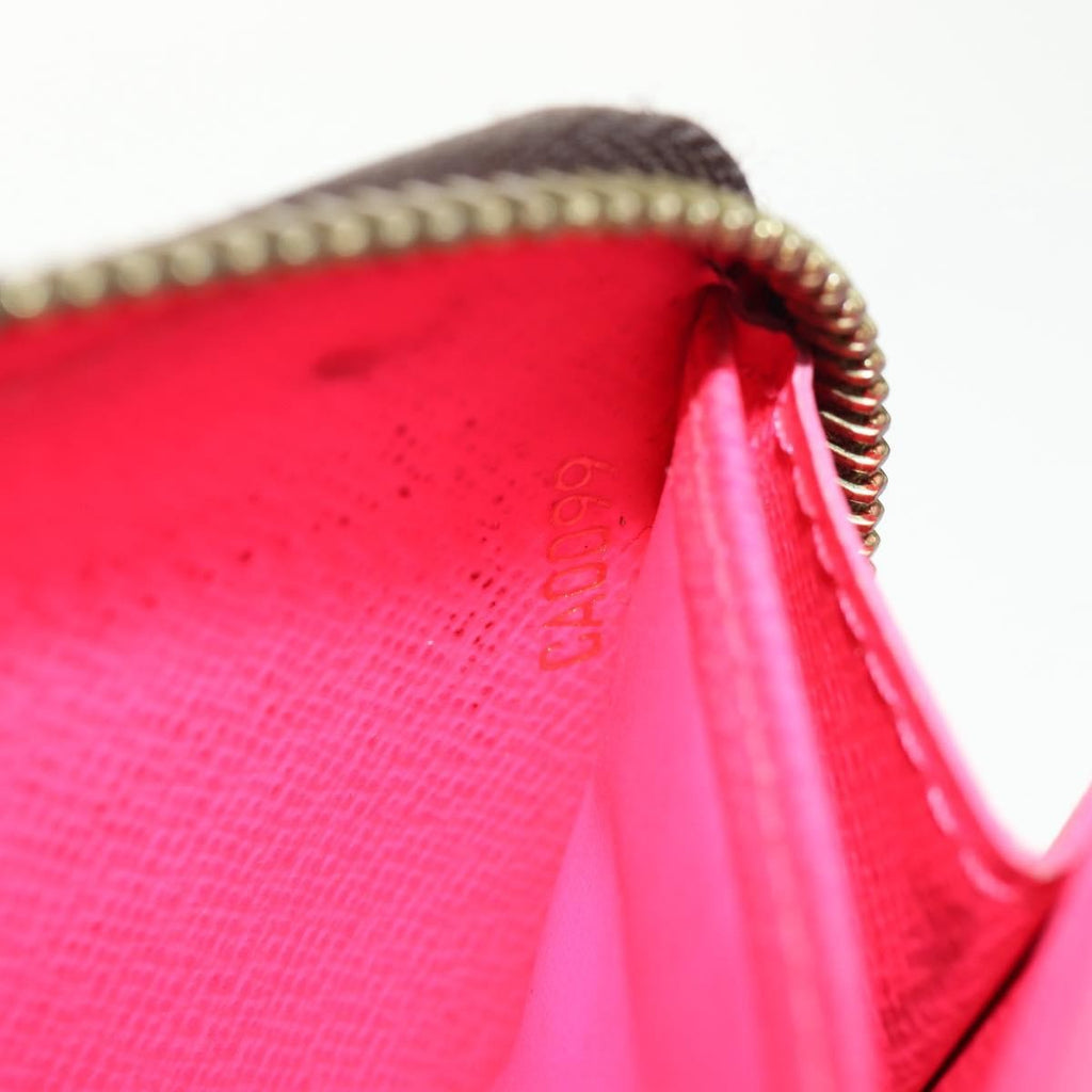 Louis Vuitton Zippy Wallet Canvas Pink Canvas Wallets Accessory