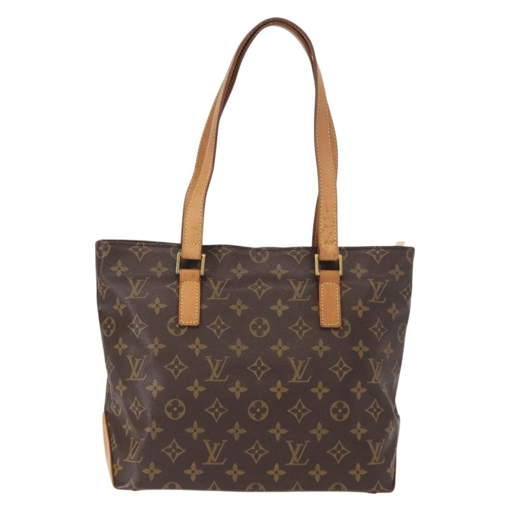Louis Vuitton Cabas Mezzo Monogram Canvas Brown Canvas Tote Bag