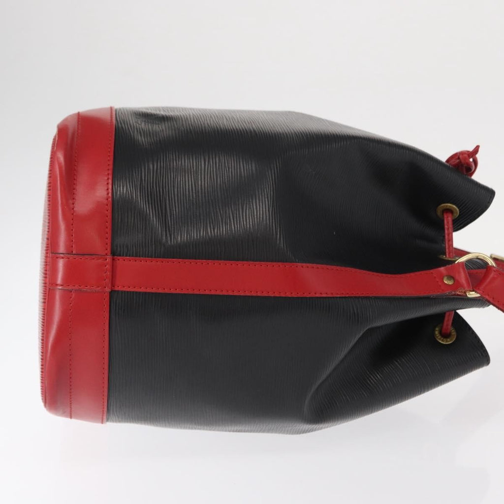 Louis Vuitton Bicolor Noe Handbag Epi Leather Black Leather Shoulder Bag