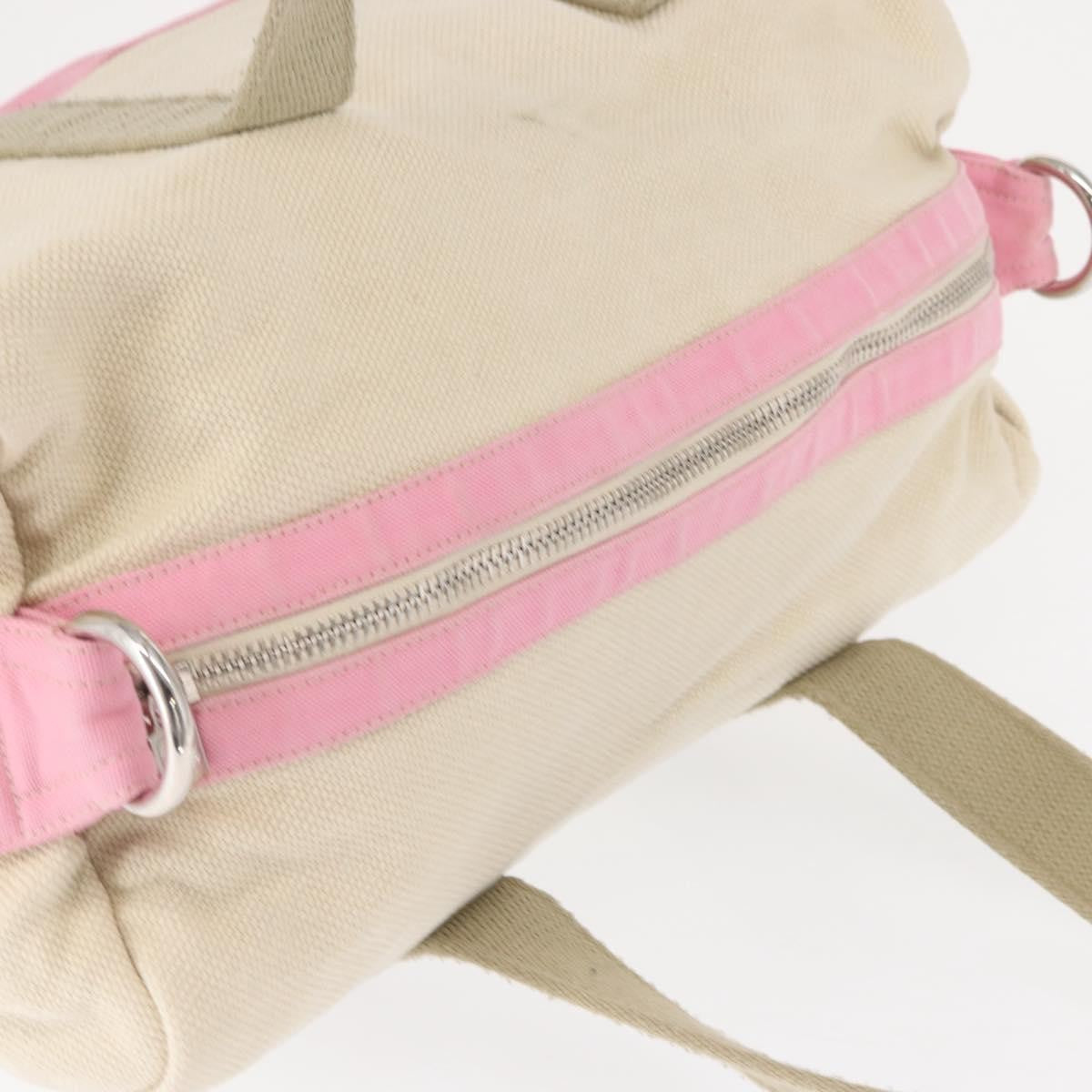 Chanel Sport Line Boston Ba Canvas Pink Canvas Travel Bag Bag