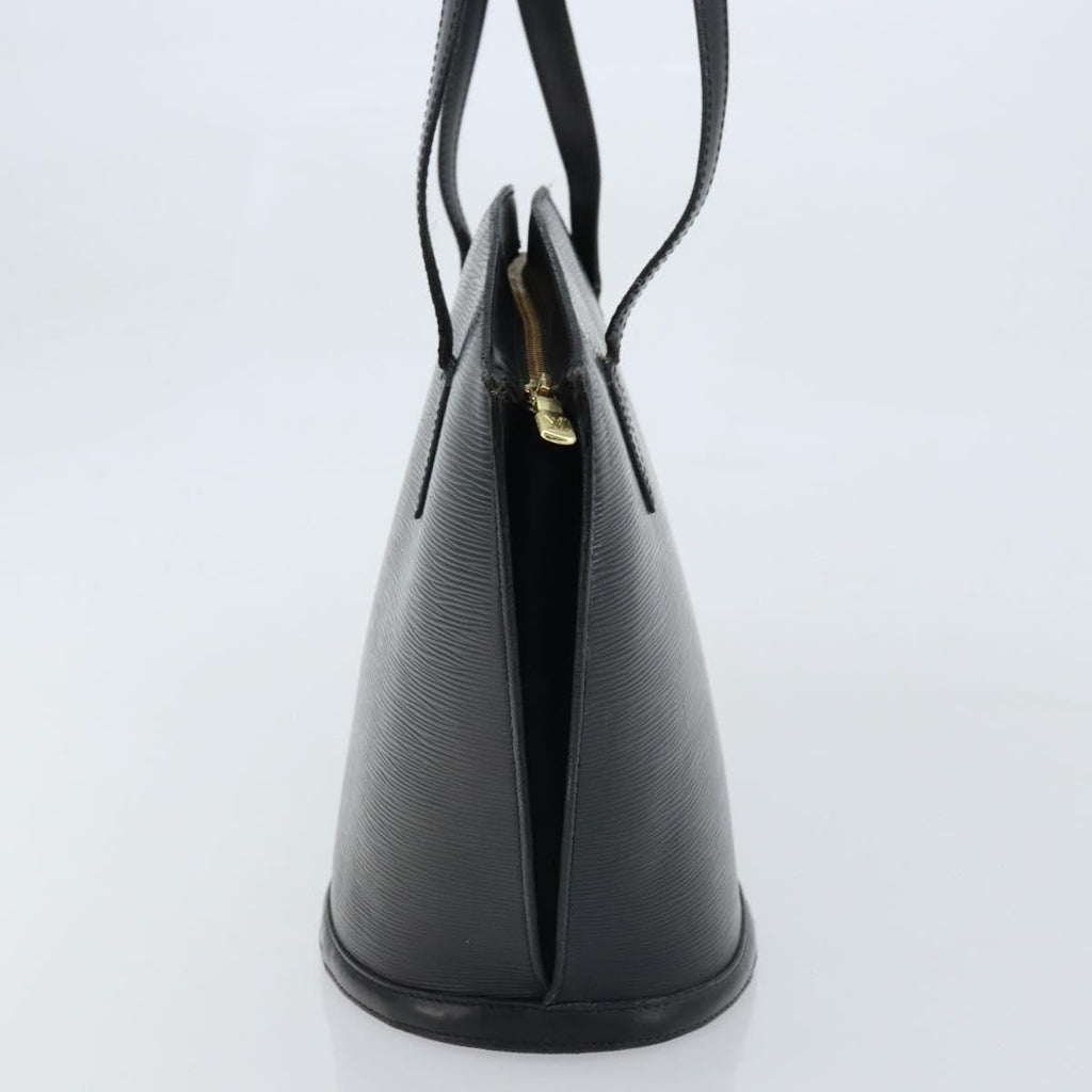 Louis Vuitton Saint Jacques Handbag Epi Leather Black Leather Shoulder Bag