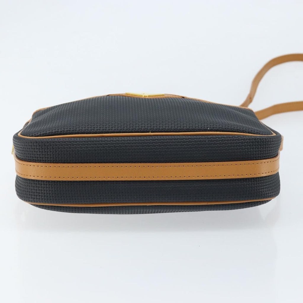 Saint Laurent Vintage Shoulder Bag Canvas Navy Canvas Shoulder Bag Bag (Pre-Owned)