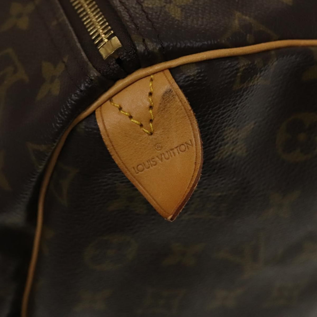 Louis Vuitton Keepall Bag Monogram Canvas Brown Canvas Travel Bag