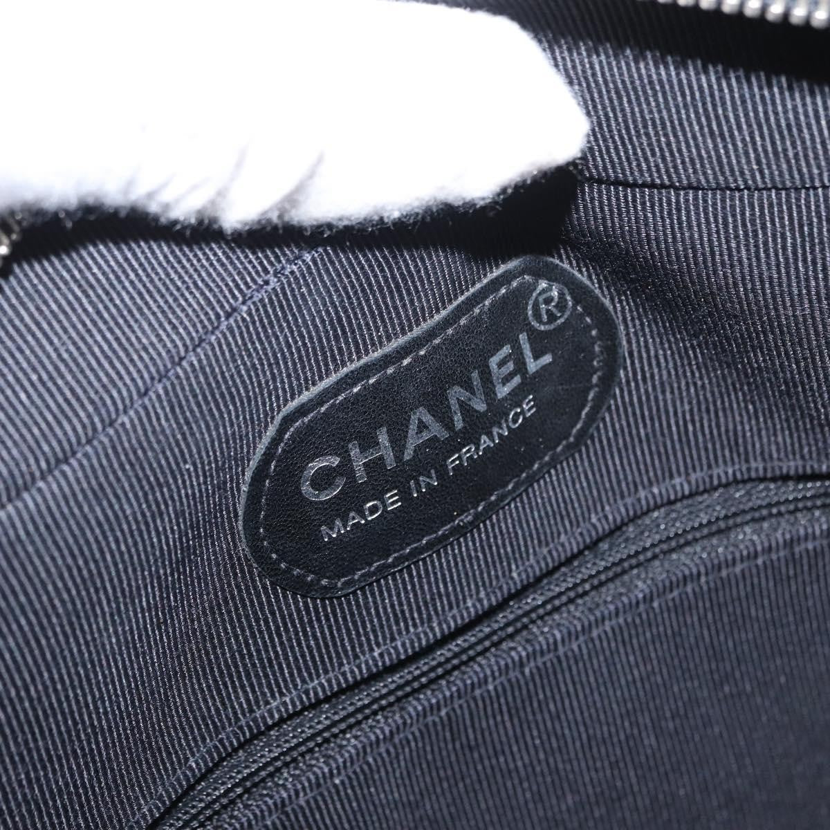 Chanel Vintage Shoulder Bag Enamel Black Patent_Leather Shoulder Bag Bag