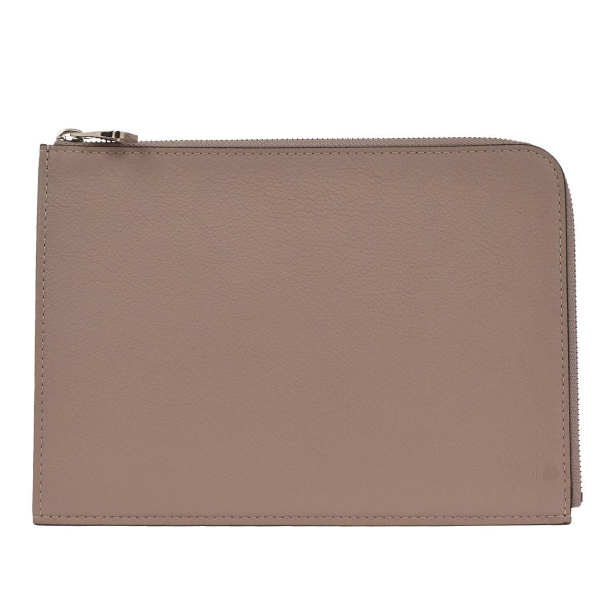 Louis Vuitton Pochette Jour Leather Gray Leather Clutche & Pouche Bag