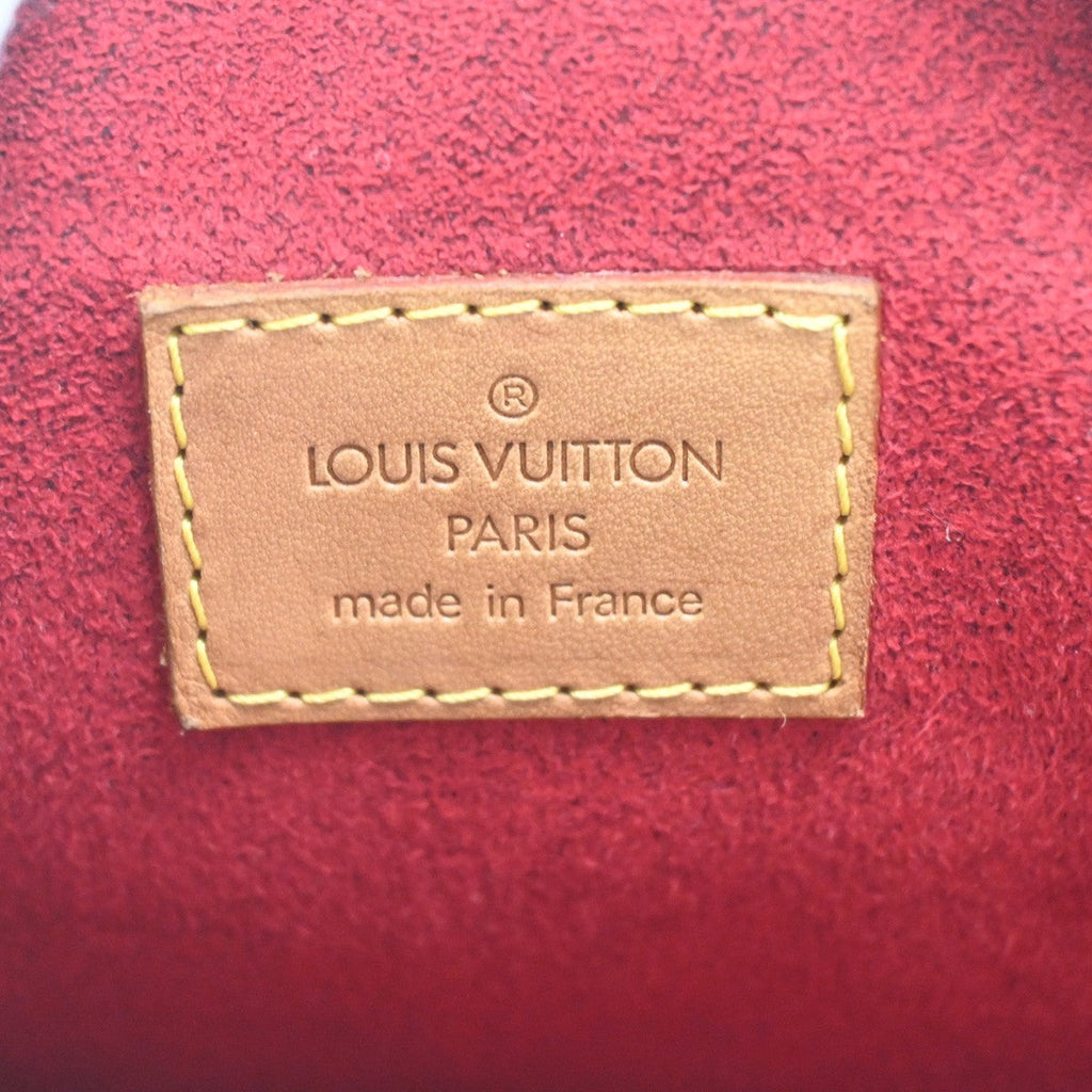 Louis Vuitton Excentri-Cite Handbag Monogram Canvas Brown Canvas Handbag