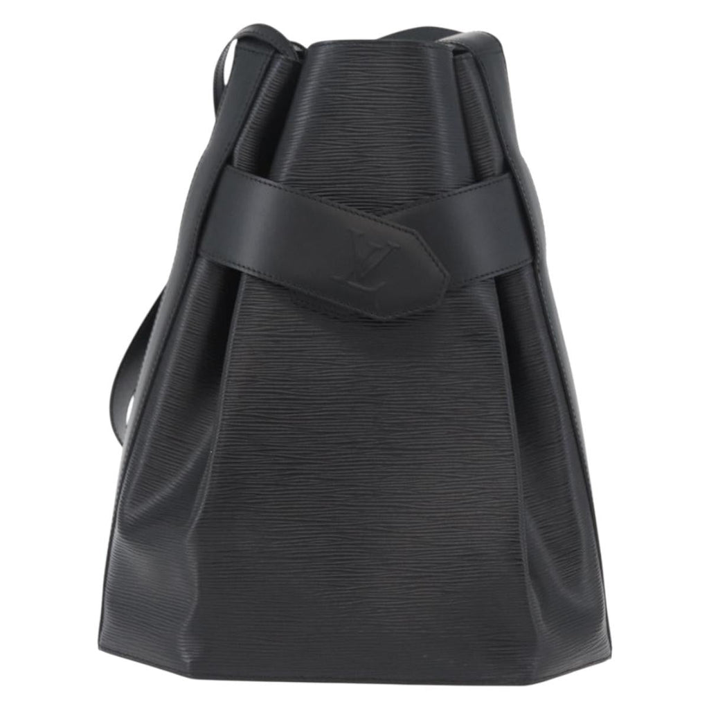 Louis Vuitton Vintage Sac D'epaule Handbag Epi Leather Black Leather Shoulder Bag