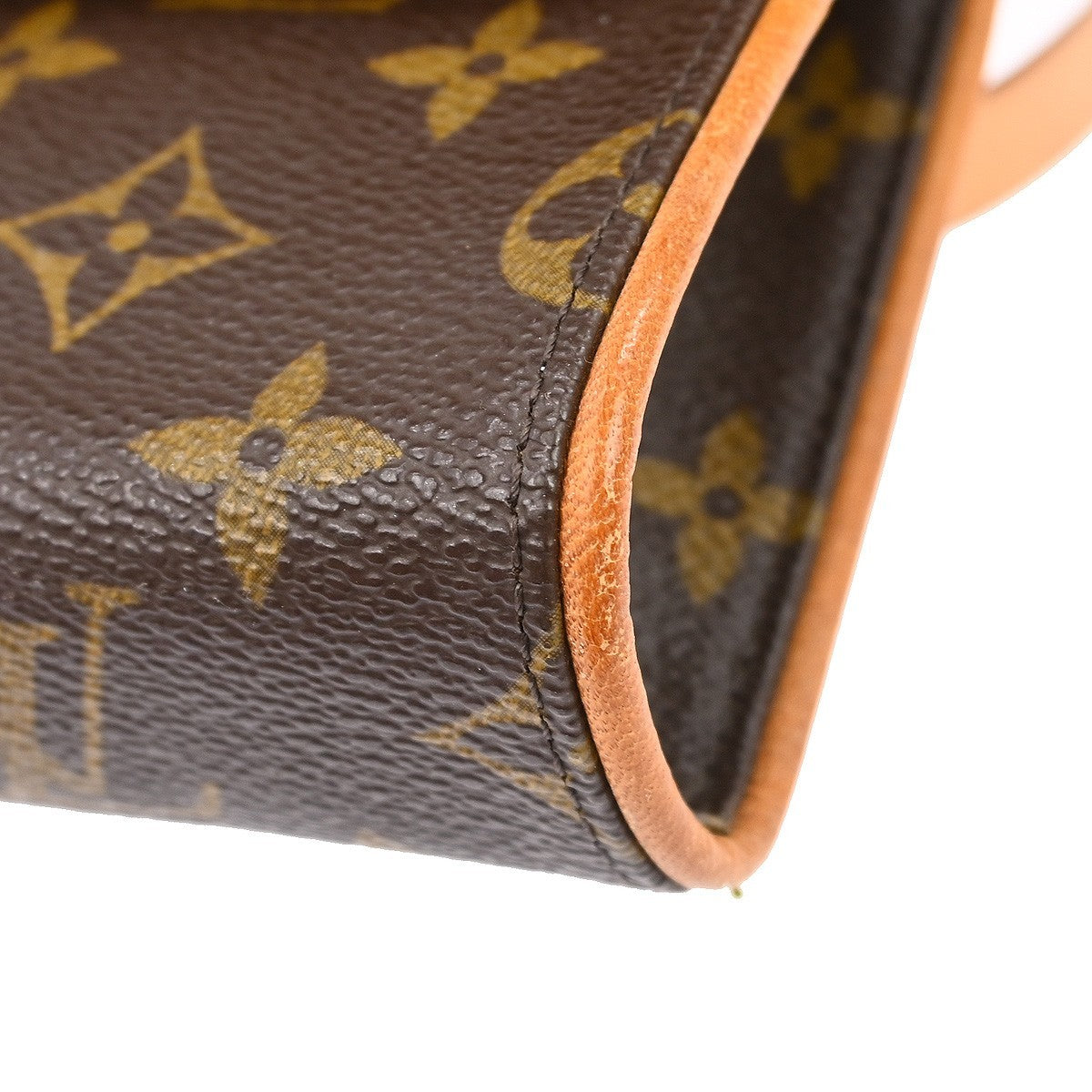 Louis Vuitton Florentine Waist Bag Monogram Canvas Brown Canvas Clutche & Pouche Bag