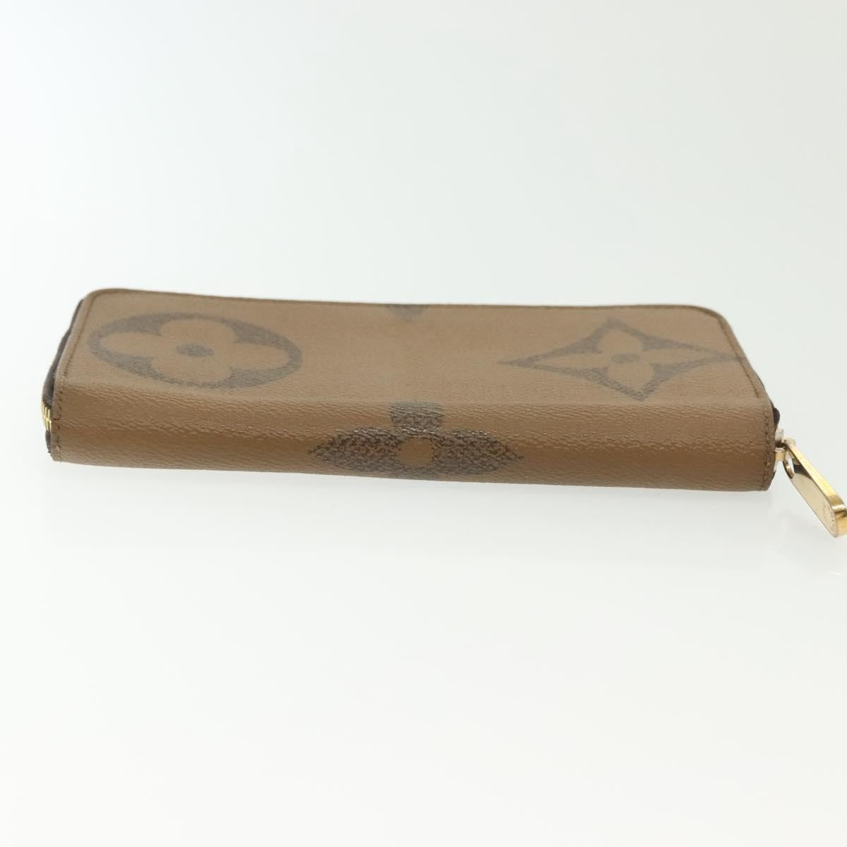 Louis Vuitton Zippy Wallet Canvas Brown Canvas Wallets Accessory