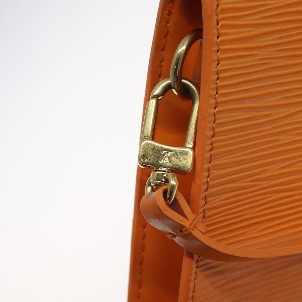 Louis Vuitton Pochette Accessoires Epi Leather Orange Leather Clutche & Pouche Bag