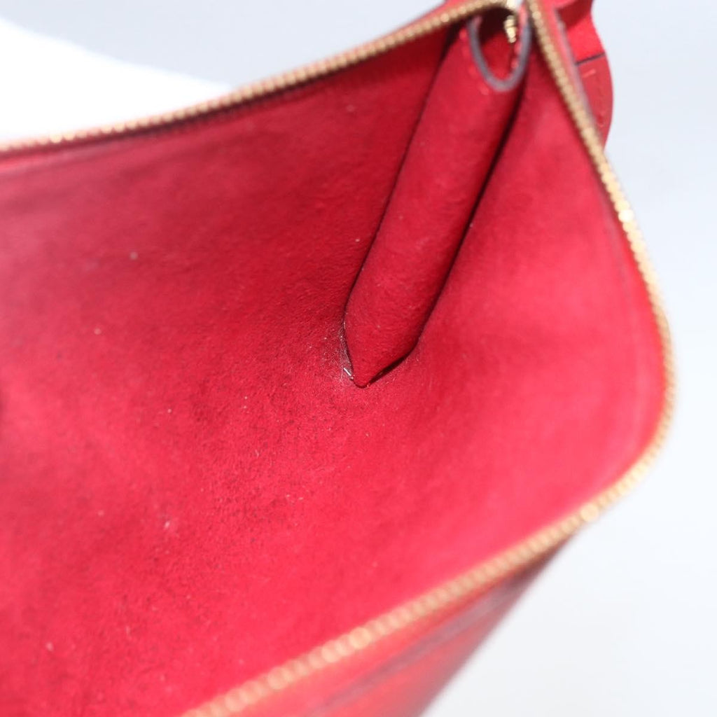 Louis Vuitton Pochette Accessoires Epi Leather Red Leather Clutche & Pouche Bag