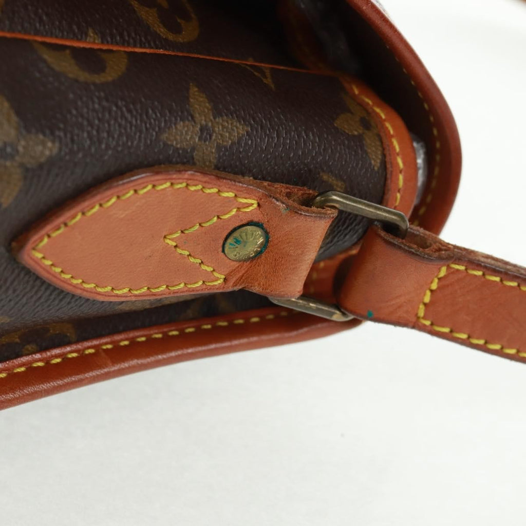 Louis Vuitton Sac Gibeciere Messenger Bag Monogram Canvas Brown Canvas Shoulder Bag